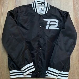 TB12 Authentic Bomber Jacket: Unisex Adult SM